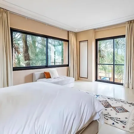 Villa Les Palmiers مراكش المظهر الخارجي الصورة